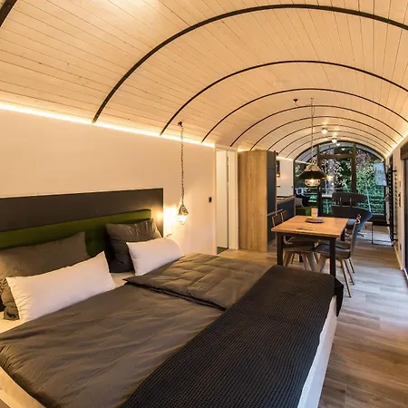 Lokomotel-Waggon, Luxus Appartment Im Eisenbahnwaggon Stadtlohn Esterno foto