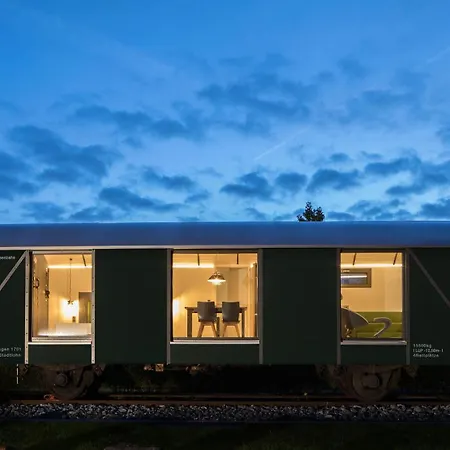 Lokomotel-Waggon, Luxus Appartment Im Eisenbahnwaggon Stadtlohn Esterno foto