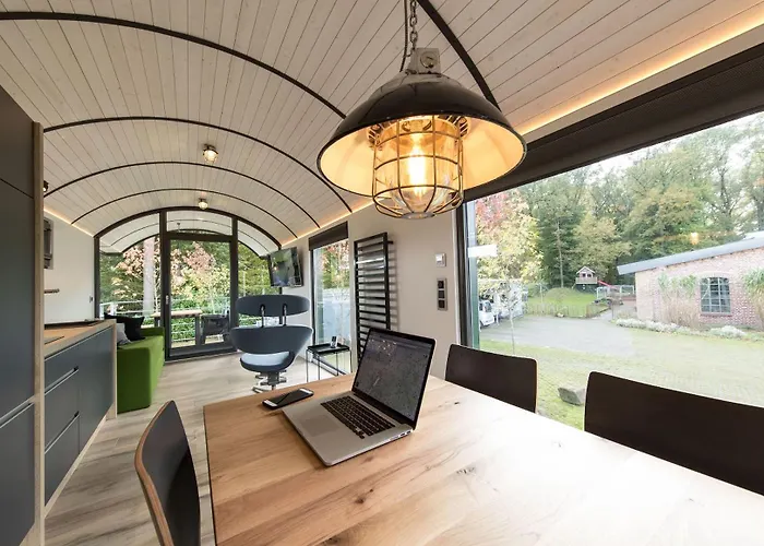 Lokomotel-Waggon, Luxus Appartment Im Eisenbahnwaggon