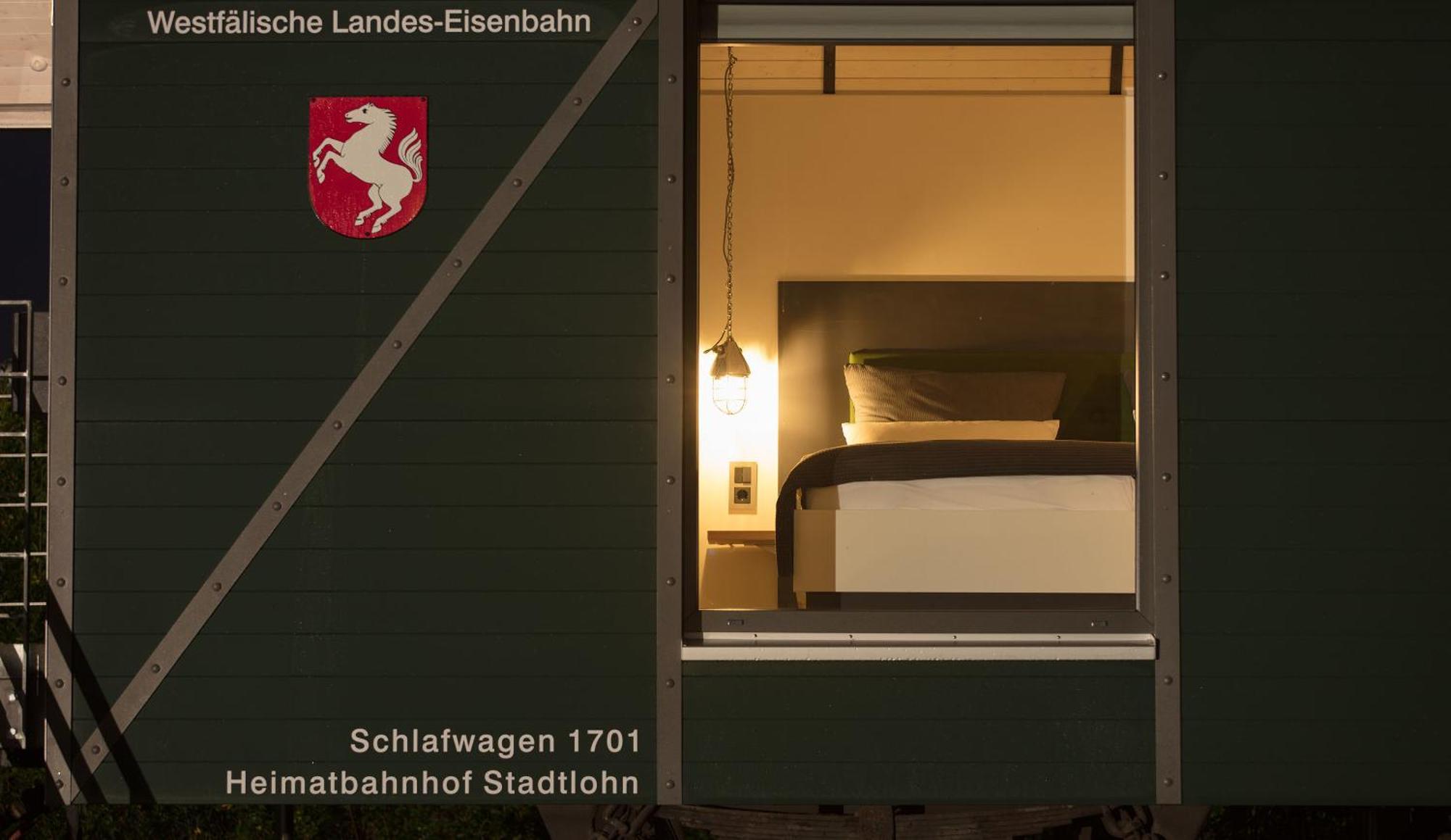 Appartement Lokomotel-waggon, Luxus Im Eisenbahnwaggon Stadtlohn