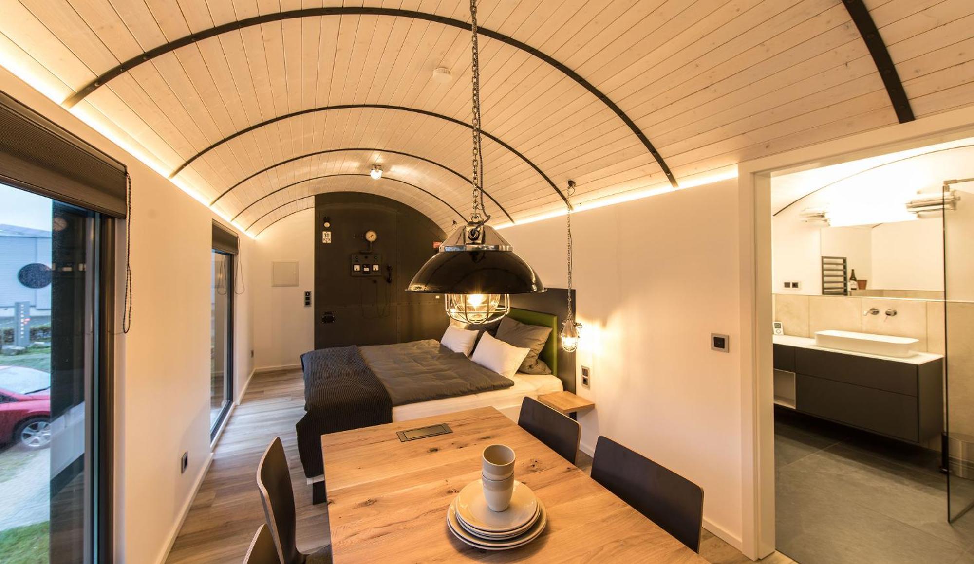 Lokomotel-waggon, Luxus Im Eisenbahnwaggon Appartement