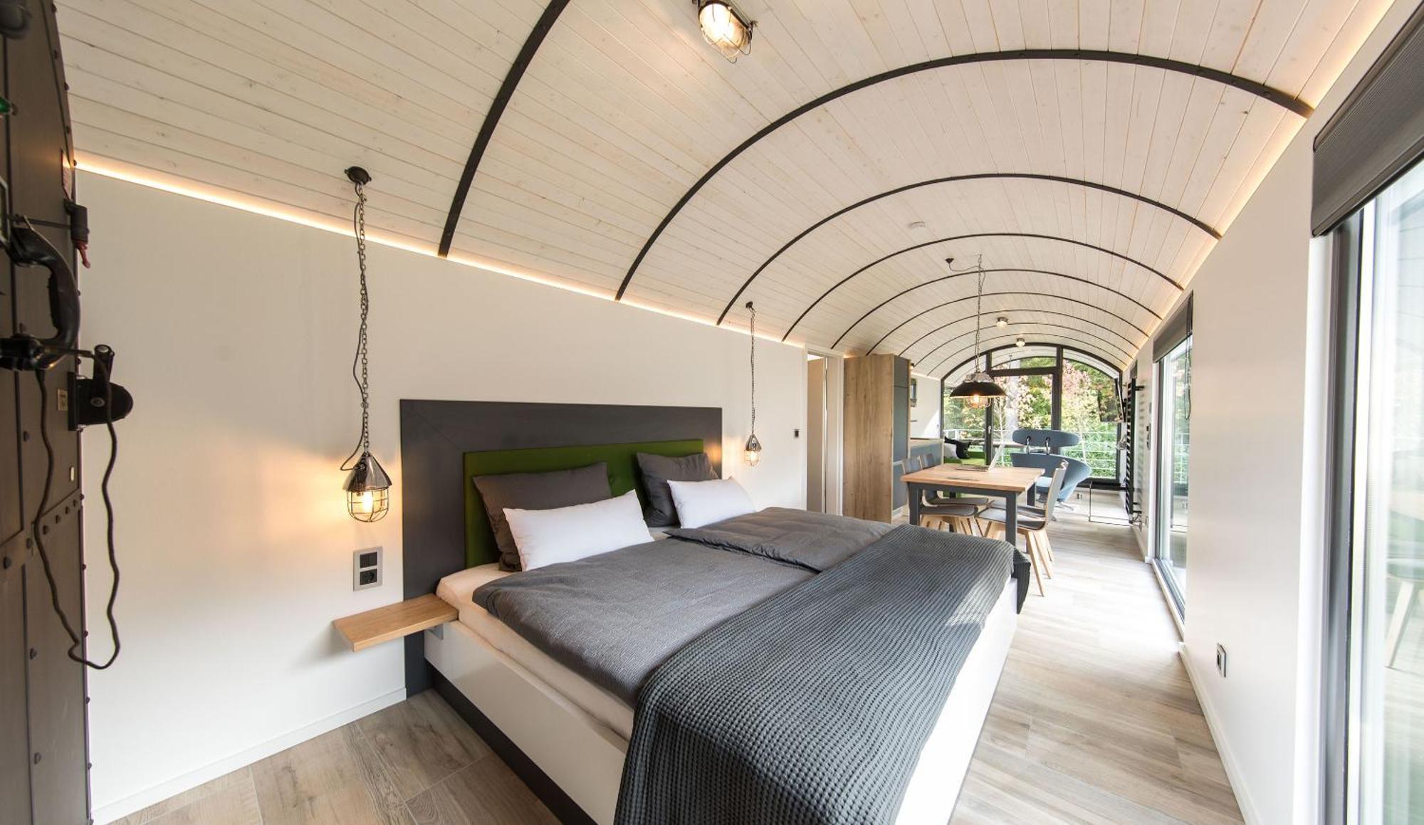Lokomotel-waggon, Luxus Im Eisenbahnwaggon Appartement Stadtlohn